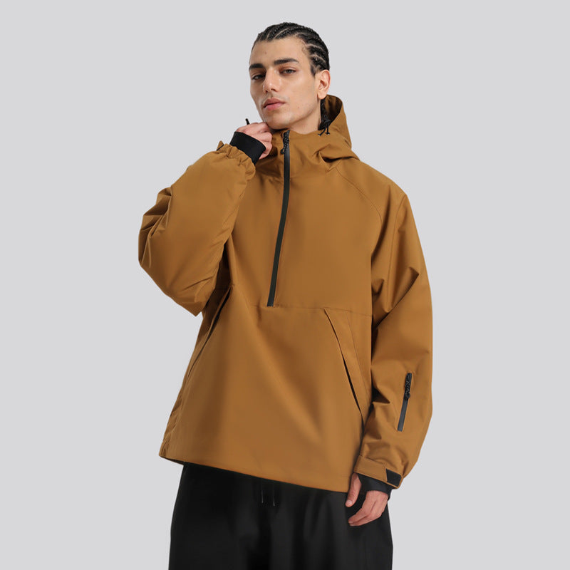 Drift Oversized Pullover Snow Jacket