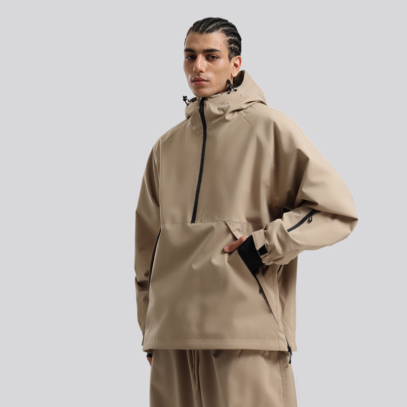 Drift Oversized Pullover Snow Jacket