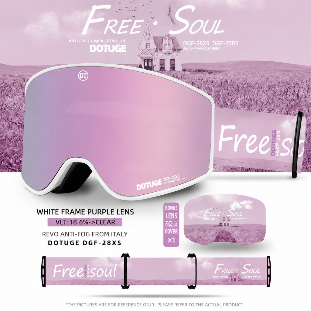 Halo Photochromic Ski Goggles
