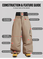 Alpine Baggy Cargo Snow Pants