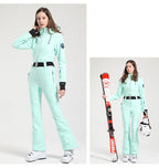 Alpine Belted Stretch One-Piece Ski Suit source product view 3