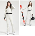 Alpine Belted Stretch One-Piece Ski Suit source product view 5