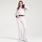 Alpine Belted Stretch One-Piece Ski Suit source product view 11