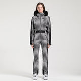 2313 / White Houndstooth