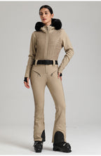 Alpine Diamond-Panel One-Piece Ski Suit detail view 15
