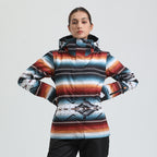 Alpine Print Insulated Snow Jacket — product view 3