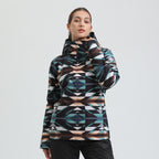 Alpine Print Insulated Snow Jacket — product view 4