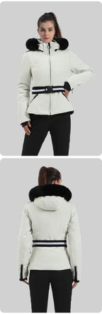 Alpine Stretch Belted Snow Jacket source product view 4