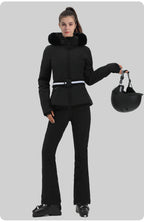 Alpine Stretch Belted Snow Jacket source product view 7