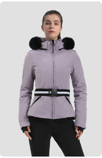 Alpine Stretch Belted Snow Jacket source product view 10