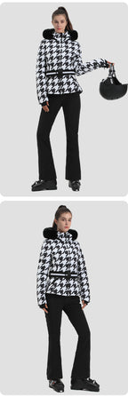 Alpine Stretch Belted Snow Jacket source product view 13