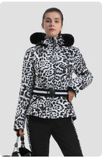 Alpine Stretch Belted Snow Jacket source product view 14