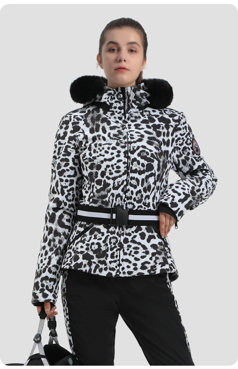 Alpine Stretch Belted Snow Jacket source product view 14