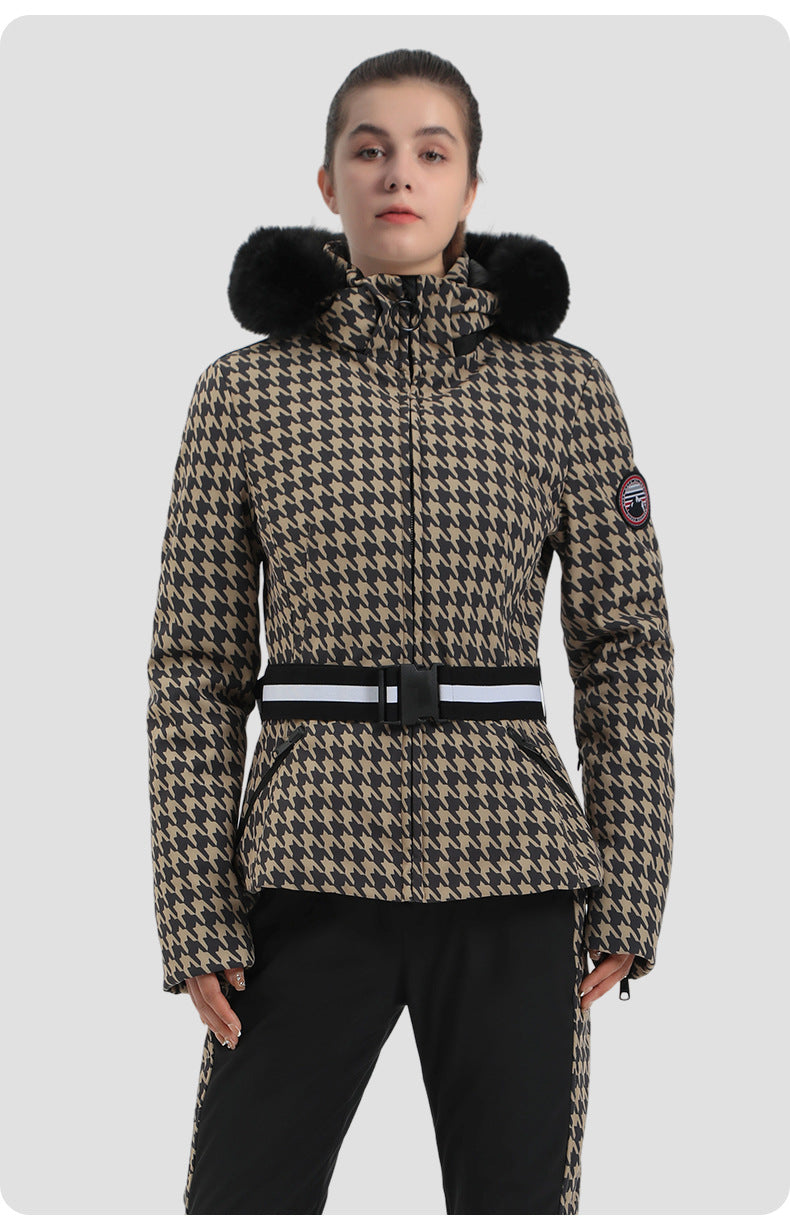 Alpine Stretch Belted Snow Jacket source product view 16