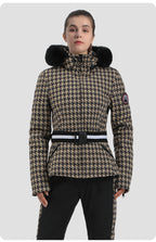 Alpine Stretch Belted Snow Jacket source product view 16