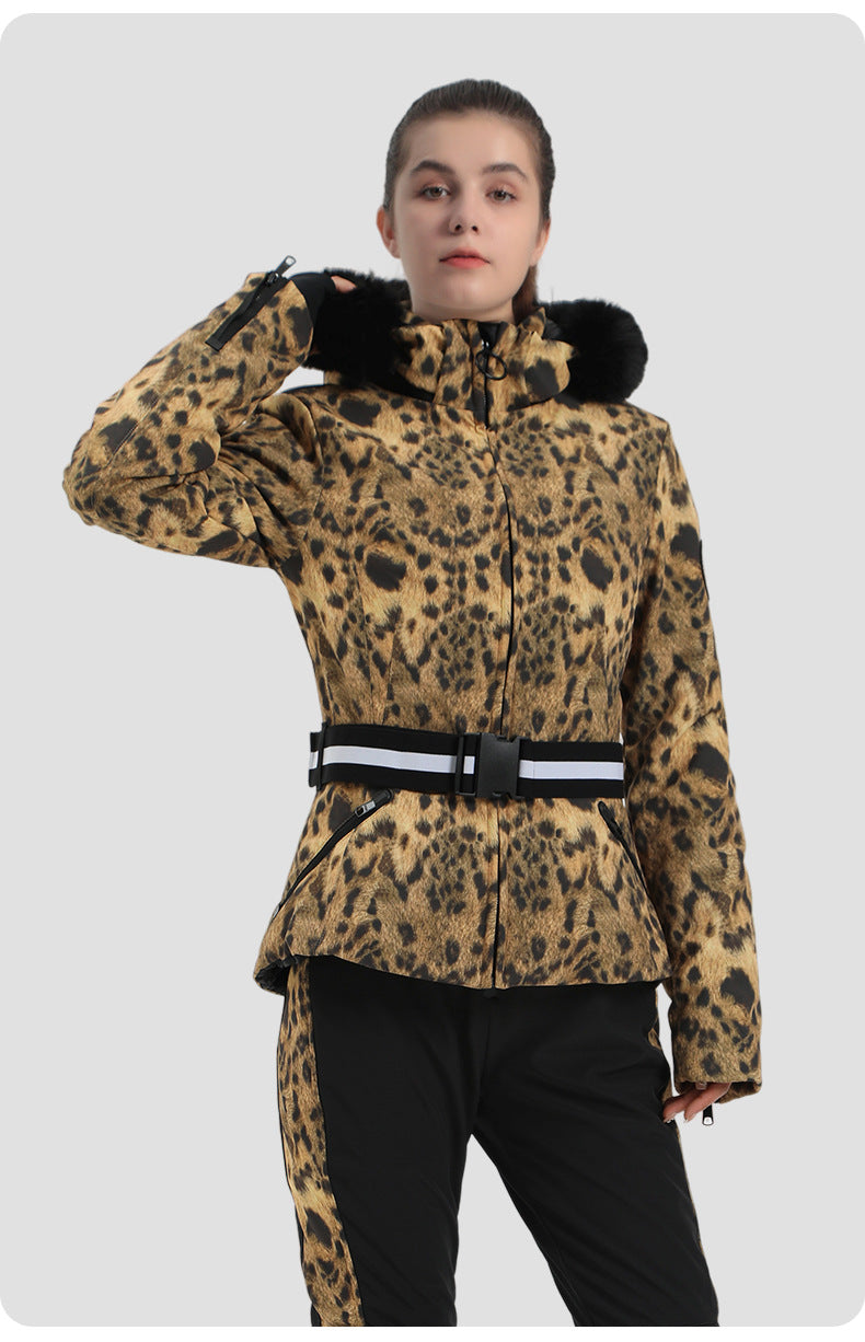 Alpine Stretch Belted Snow Jacket source product view 18