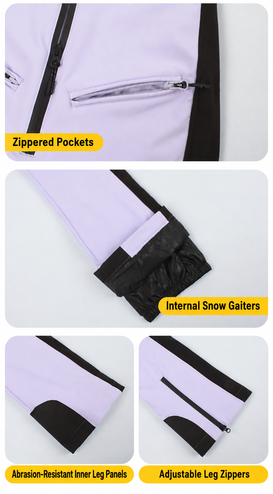 Alpine Stretch Snow Bib