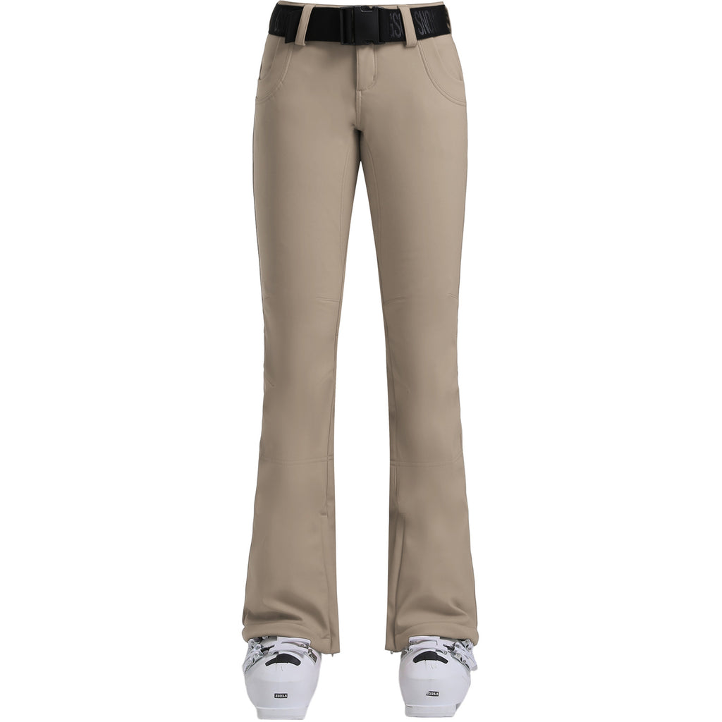 Aurora Stretch Contour Snow Pants — Khaki front color image