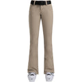 Aurora Stretch Contour Snow Pants — Khaki front color image