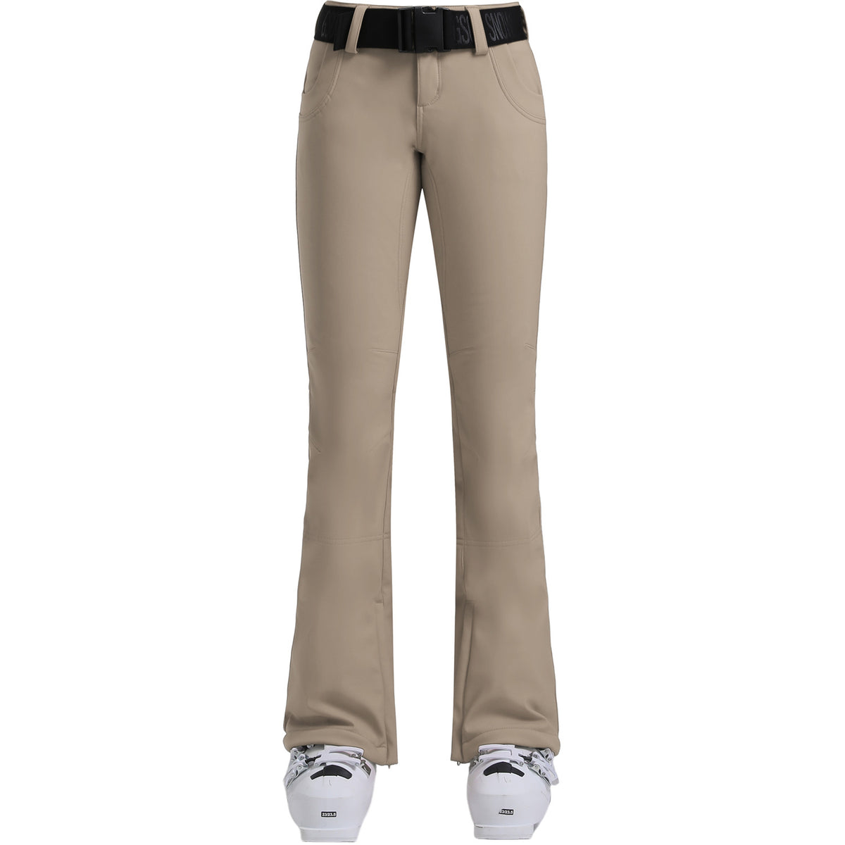 Aurora Stretch Contour Snow Pants — Khaki front color image