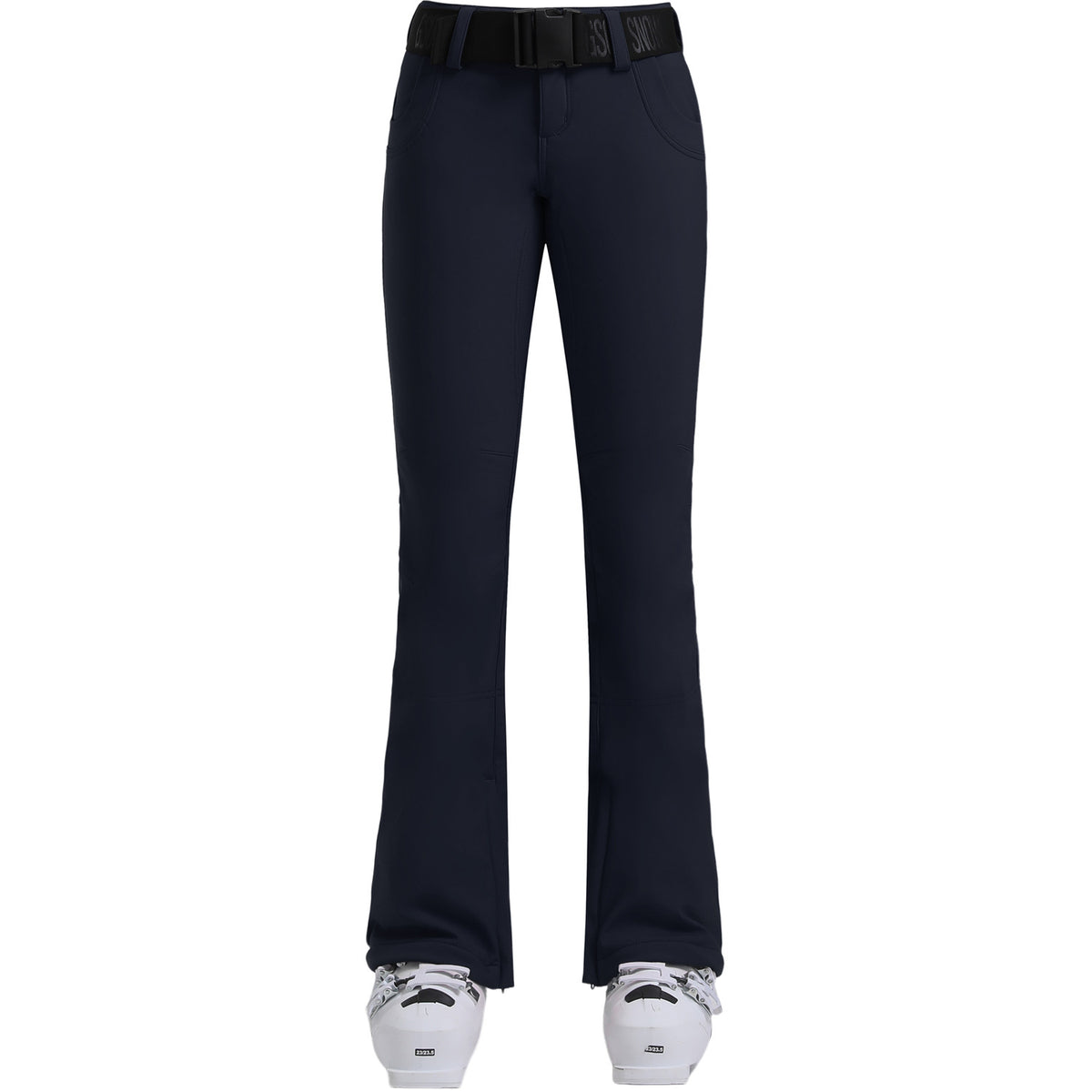 Aurora Stretch Contour Snow Pants — Navy front color image