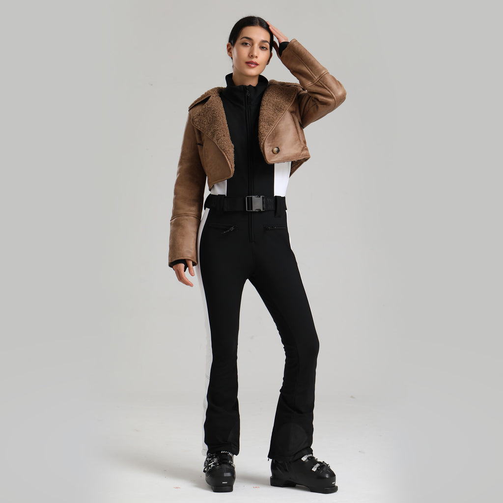 Chalet Cropped Two-Piece Ski Set — product view 1