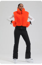 Chalet Faux-Fur Snow Vest detail view 17