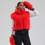 Chalet Faux-Fur Snow Vest product view 1