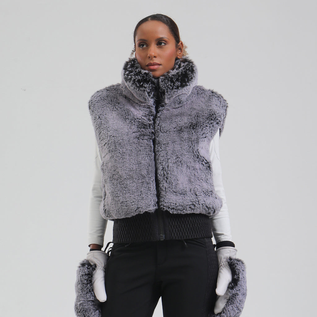 Chalet Faux-Fur Snow Vest product view 4