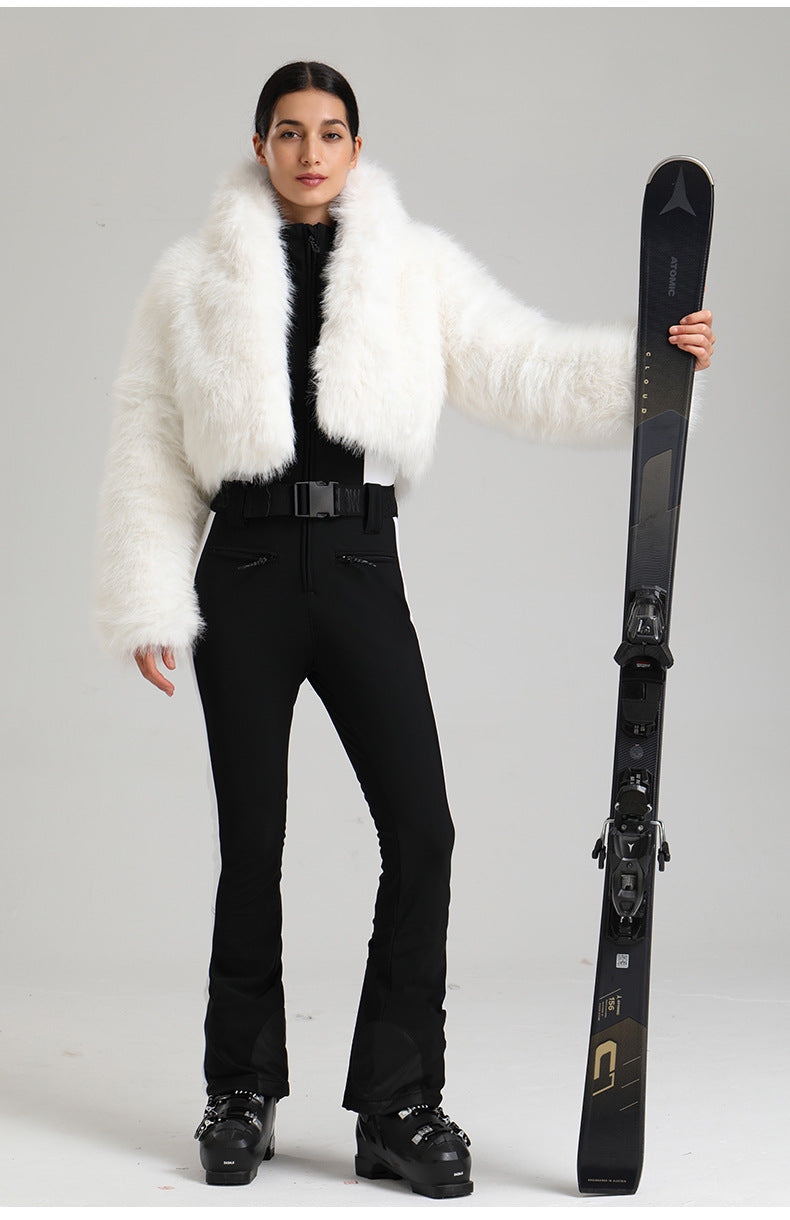 Chalet Faux-Fur Two-Piece Ski Set — detail view 18