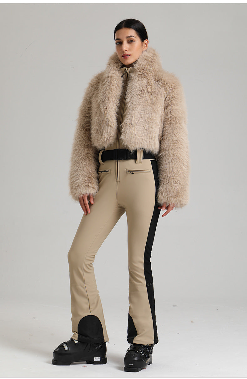 Chalet Faux-Fur Two-Piece Ski Set — detail view 26