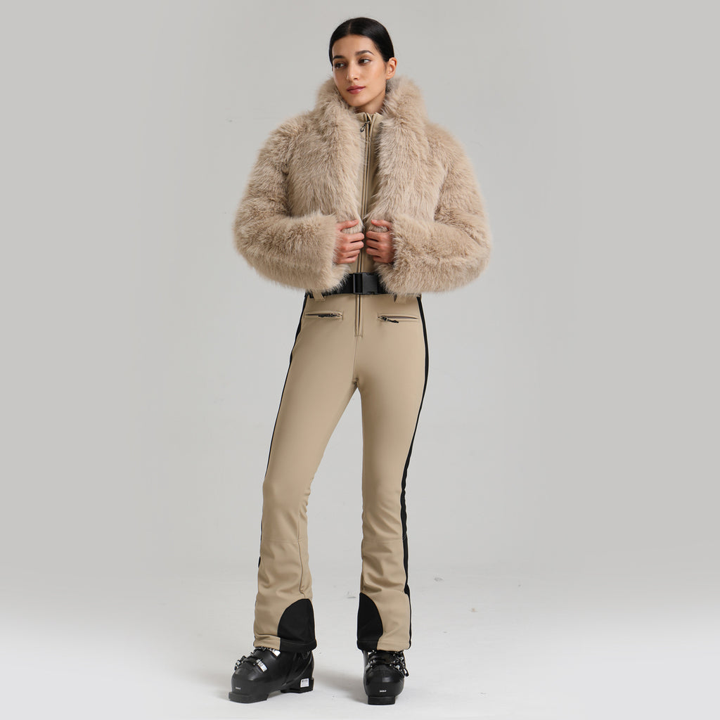 Chalet Faux-Fur Two-Piece Ski Set — product view 2