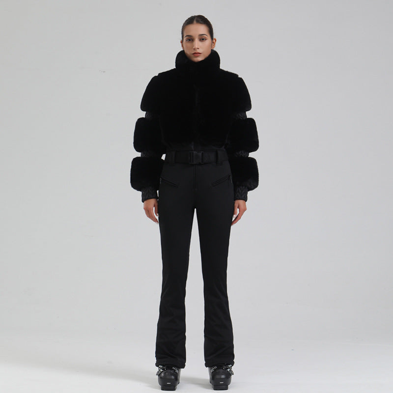 Chalet Plush One-Piece Ski Suit