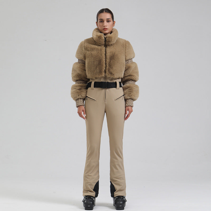 Chalet Plush One-Piece Ski Suit