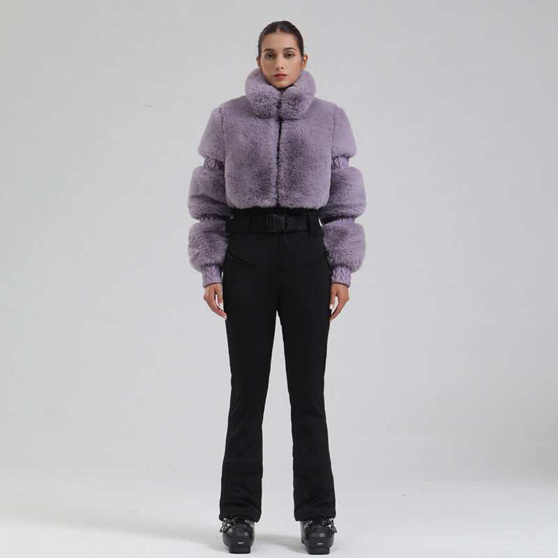 Chalet Plush One-Piece Ski Suit