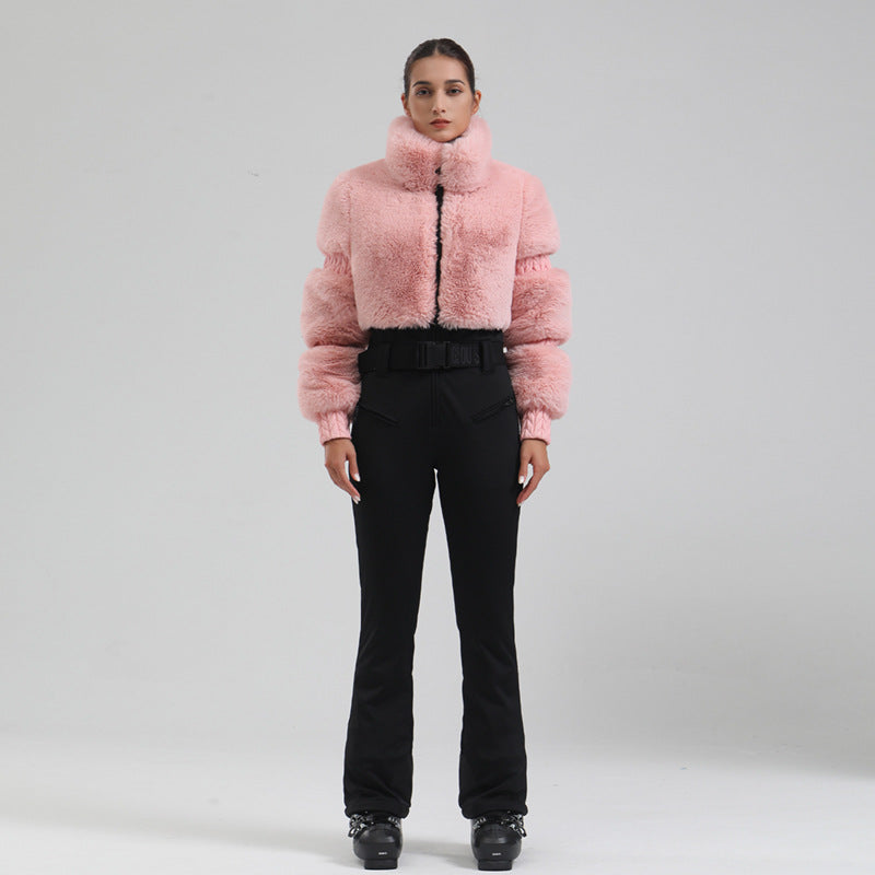 Chalet Plush One-Piece Ski Suit