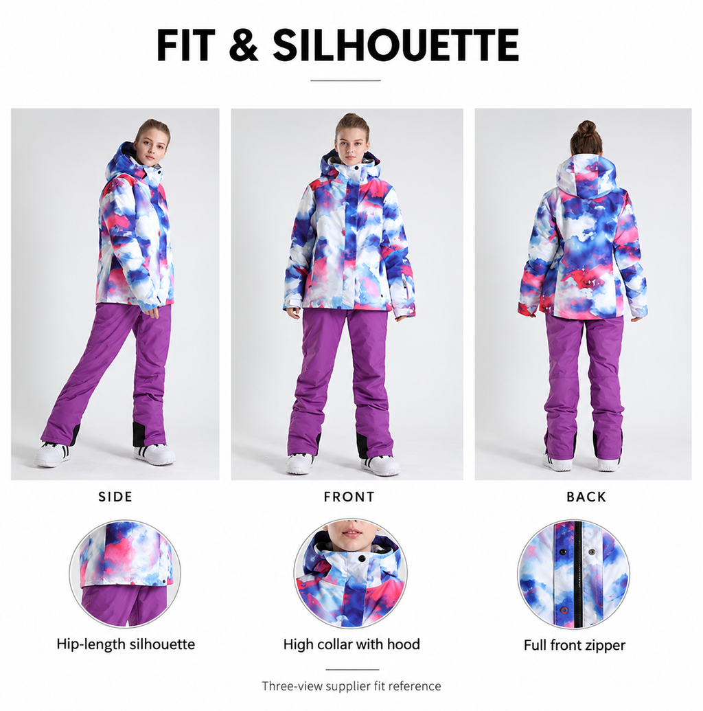 Cloudline Women's Snow Jacket — Construction and fit