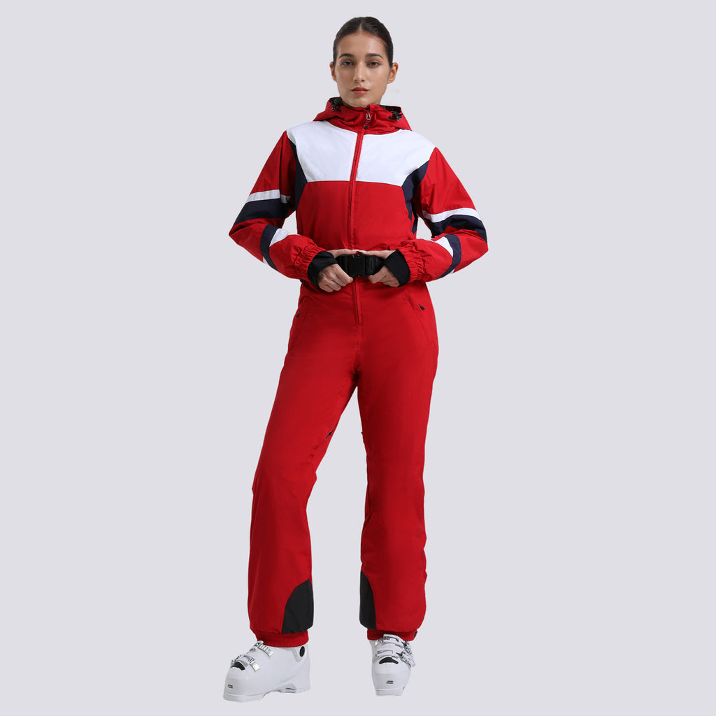Contour Belted One-Piece Ski Suit — product view 3