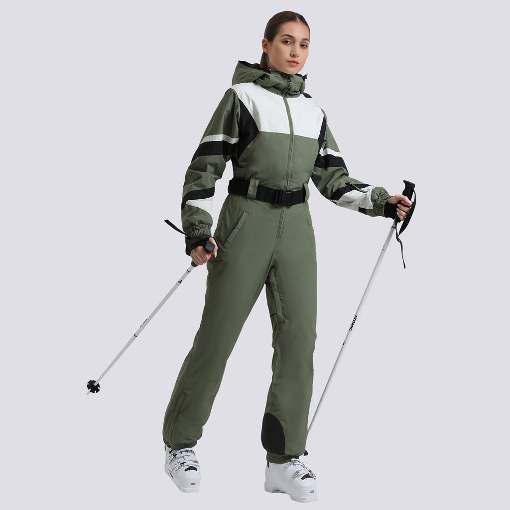 Contour Belted One-Piece Ski Suit — product view 4