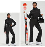 Contour Stretch Belted One-Piece Ski Suit — detail view 7