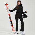 Contour Stretch Belted One-Piece Ski Suit — product view 2