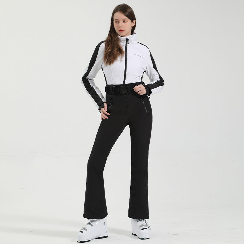 Contour Stretch Belted One-Piece Ski Suit — product view 3
