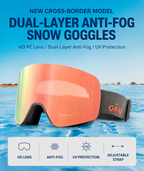 Summit Anti-Fog Ski Goggles