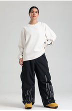 Ember Reflective Cargo Snow Pants model view 2