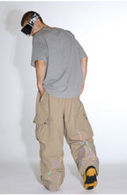 Ember Reflective Cargo Snow Pants model view 12