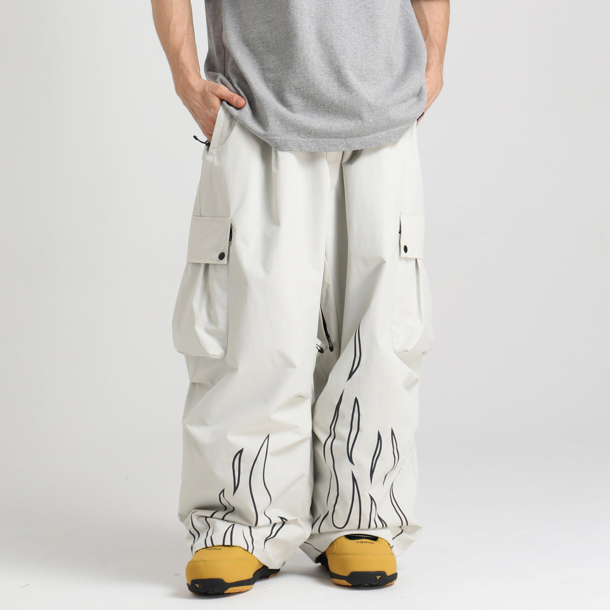 Ember Reflective Cargo Snow Pants product view 2