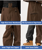 Forge Utility Snow Set — pants waist vent guide