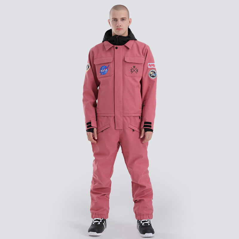 Orbit Patch Utility One-Piece Ski Suit — product view 2