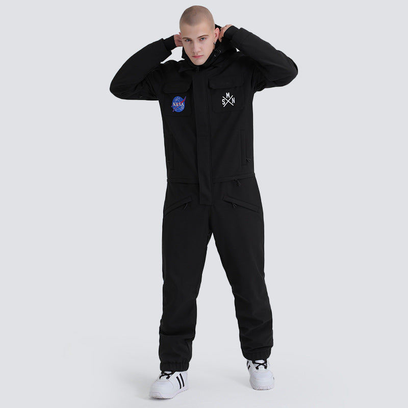 Orbit Patch Utility One-Piece Ski Suit — product view 3