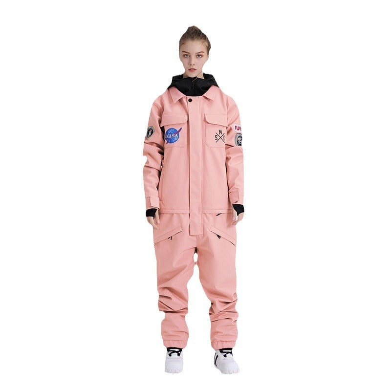 Orbit Patch Utility One-Piece Ski Suit — product view 5